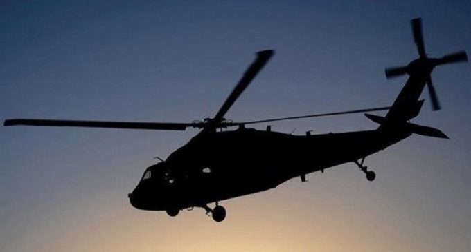 Mısır’da helikopter düştü