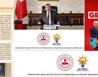 Kaymakam Kadir Perçin, AKP Gençlik Kollarının dergisine sponsor oldu