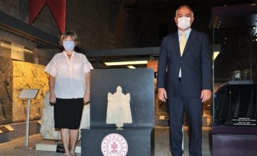 Lidya Yazıtı, Ankara Anadolu Medeniyetleri Müzesi’nde ziyarete açıldı