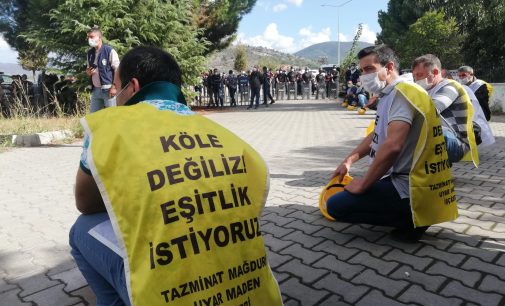 Ankara’ya yürüyecek madenciler: Askeri bizim karşımıza değil Özbey ailesinin karşısına dikin