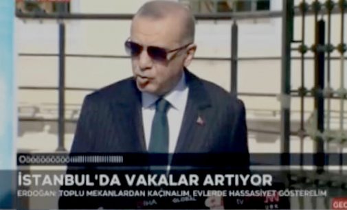 TRT, Erdoğan konuşurken ekranda beliren “ööööööiiiiiilllll” yazısına ilişkin açıklama yaptı