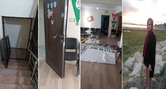 HDP binasına polis baskını: İlçe başkanları gözaltına alındı