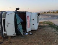 10 Ekim Anması için Ankara’ya doğru yola çıkan CHP’liler kaza geçirdi