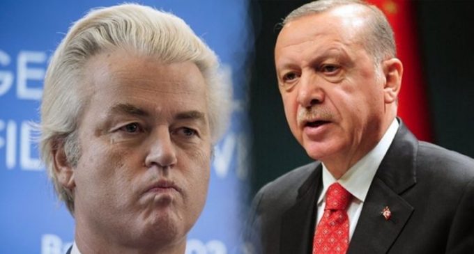 Erdoğan’dan Geert Wilders hakkında suç duyurusu
