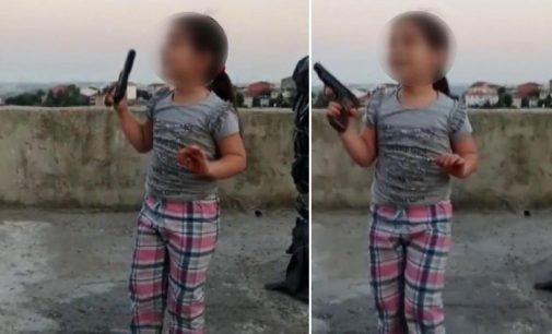 Altı yaşındaki çocuğun eline silah vererek ateş ettiren enişte ve baba serbest bırakıldı