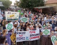 Çapaklı köylüleri direniyor: Erdoğan’ın imzasıyla çıkarılan kamulaştırmaya karşı miting düzenlendi
