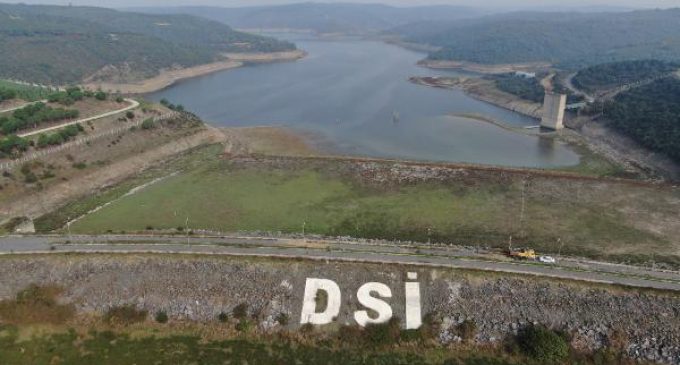 İstanbul barajları kritik seviyede: Alibeyköy Barajı’nda eski elektrik direkleri ortaya çıktı