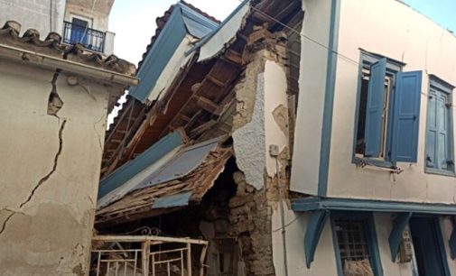 Deprem komşu Yunanistan’ı da vurdu: Binalarda büyük hasar