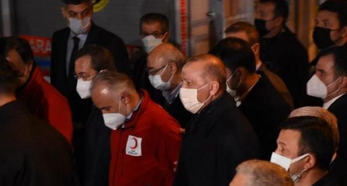 Erdoğan: 103 kişi enkazdan kurtarıldı