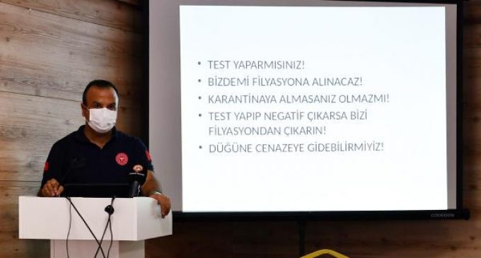 İl Sağlık Müdürü Mehmet Karakaya: Covid-19 testi pozitif çıkanların yüzde 90’ı evinde