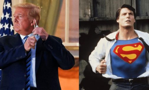 Trump, hastane çıkışı gömleğini yırtıp içine giydiği “Süpermen” logolu tişörtü göstermek istemiş