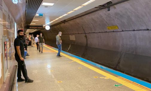 Taksim Metro istasyonu kapatıldı