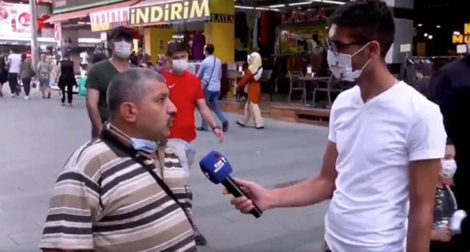 Sokak röportajında AKP’yi eleştiren yurttaş tutuklandı!