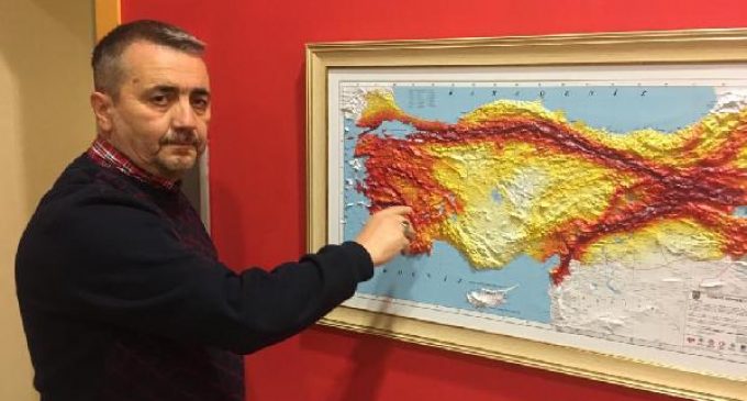 Prof. Oruç’tan Kuzey Anadolu fay hattının güney kolu için uyarı