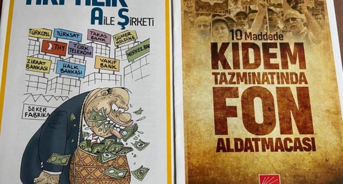 CHP’nin yayınladığı iki kitaba yasak geldi: Polis il binasında kitaplara el koydu
