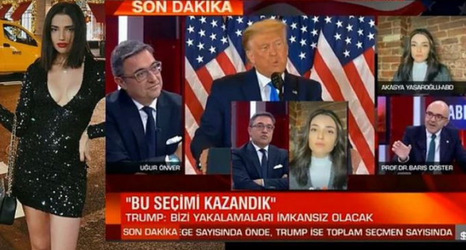 CNN Türk’te “uzman konuk” skandalı: ABD seçimleri için “uzman” diyerek iç mimar öğrencisine bağlandılar