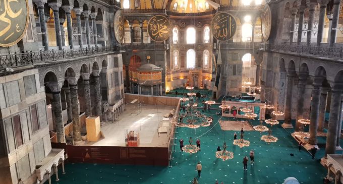 İstanbul Valisi Yerlikaya: Ayasofya’da restorasyon çalışmaları tamamlandı