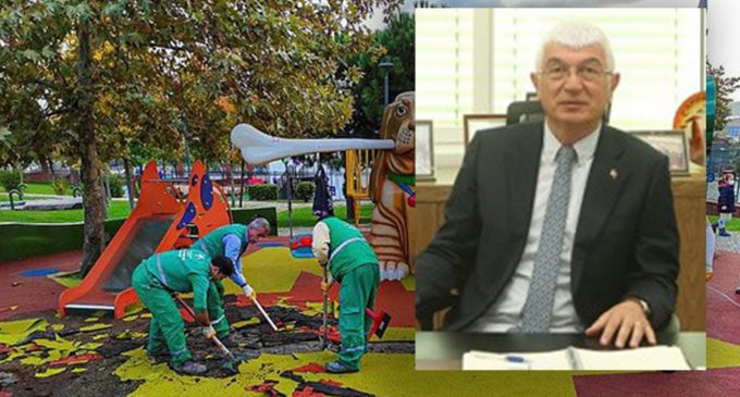 Çocuk parkında “PKK renkleri kullanıldı” iddiasıyla başkan yardımcısı ile müdür görevden uzaklaştırıldı