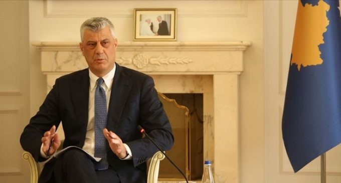 Kosova Cumhurbaşkanı istifa etti