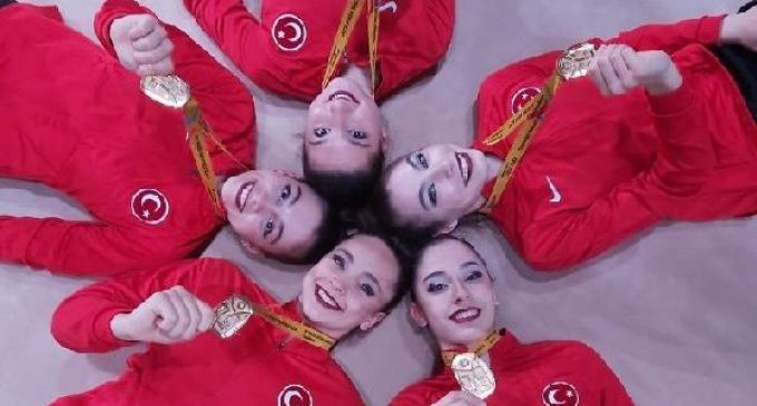 Kadın Ritmik Cimnastik Grup Milli Takımı Avrupa şampiyonu oldu