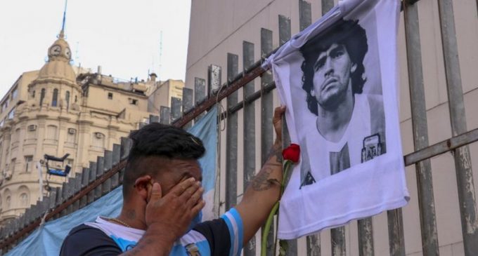 Maradona için Arjantin’de üç gün ulusal yas ilan edildi