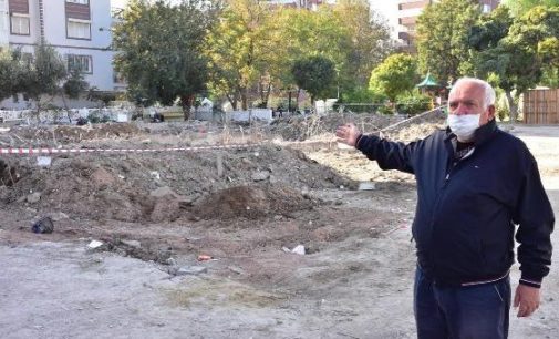 Sekiz kişinin yaşamını yitirdiği Yağcıoğlu Sitesi’nde çatlaklar boyayla kapatılmış