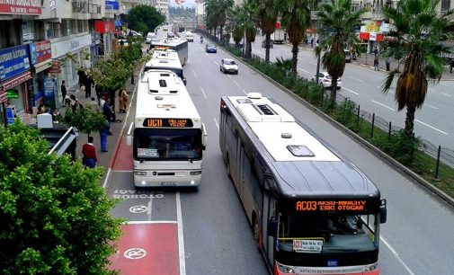 Antalya’da toplu ulaşıma zam