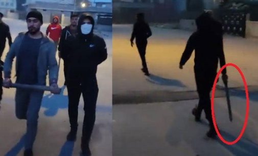 Görüntüler tepki çekmişti: Adana’da bıçak ve sopalarla sokakta yürüyen Suriyeliler gözaltına alındı