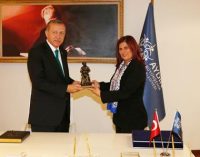 Cumhurbaşkanı Erdoğan ile Özlem Çerçioğlu sohbet etti