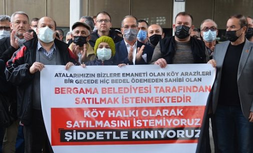 İzmir’de AKP’li başkan 261 stadyum büyüklüğündeki tarlayı satışa çıkardı, muhtarlar isyan etti