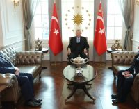 Erdoğan, Ermeni Vakıflar Birliği Başkanı ile basına kapalı görüştü