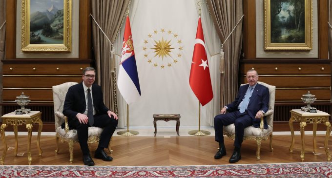 Erdoğan: Sırbistan ile ticaret hacminde hedefimiz 5 milyar doları yakalamak