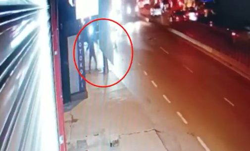İstanbul’da genç kadına tanımadığı erkek taşla saldırdı!