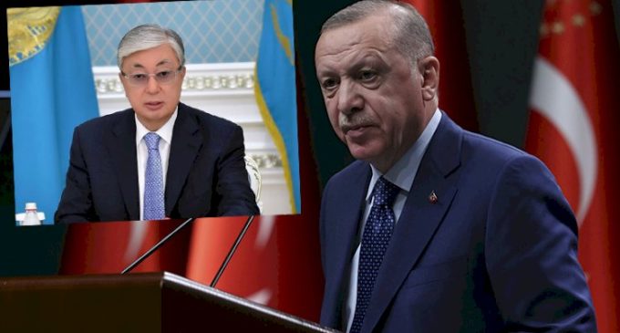 Erdoğan, Tokayev’le görüştü: Kazakistan’la dayanışma içindeyiz