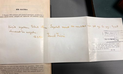 İsmet İnönü’nün 1936’da yazdığı not 86 yıl sonra ortaya çıktı