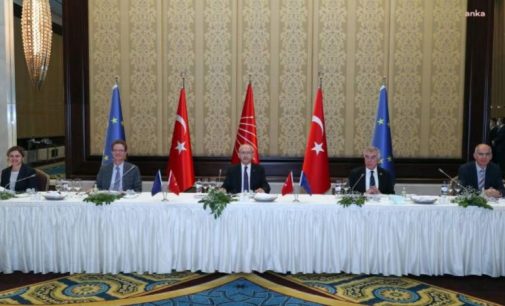 Kemal Kılıçdaroğlu, Avrupa Birliği üyesi ülkelerin büyükelçileri ile buluştu