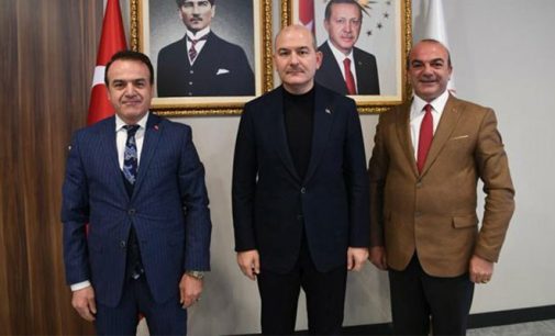 İhaleye fesat karıştırmak ve rüşvetten hapis cezası almışlardı: AKP’li başkanları Soylu makamında ağırladı!