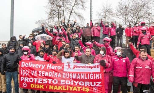 Yemeksepeti direnişinin 23’üncü günü: Migros Depo işçileri de destek verdi