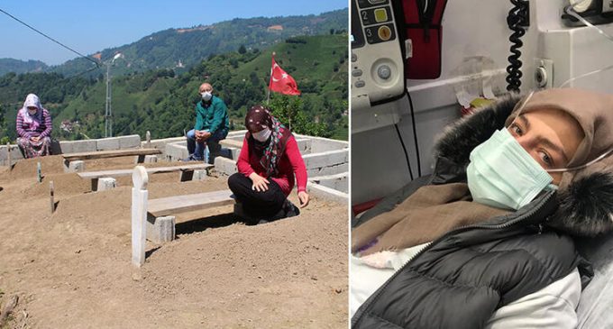 Altı ayda sekiz yakını koronavirüsten ölen Şenay Genç Yalçınkaya da yaşamını yitirdi