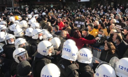 Eskişehir’deki yurttaşların elektrik faturası protestosuna polis saldırısı