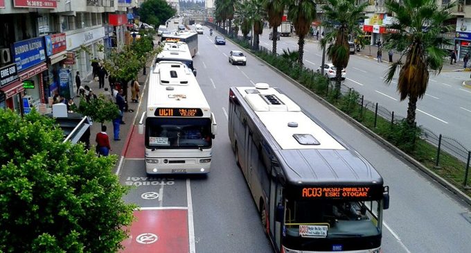Antalya’da toplu taşımaya yüzde 28 zam