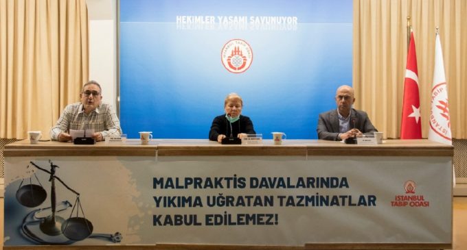 İstanbul Tabip Odası’ndan TBMM’ye sunulan yasa teklifine tepki: Hekimlerin kaderi iktidarın keyfine bırakılmaktadır