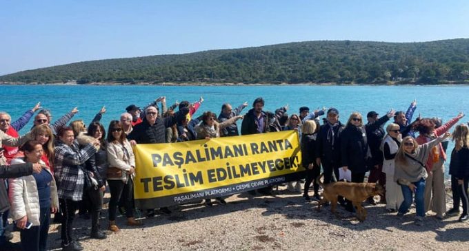 İzmir’de çevre aktivistleri “Paşalimanı” için harekete geçti: Ranta teslim etmeyeceğiz