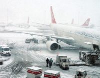 THY, İstanbul’da beklenen kar yağışı nedeniyle 57 seferini iptal etti