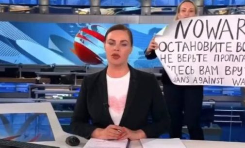 Canlı yayında “savaşa hayır” pankartı açmıştı: Rus gazeteciden Macron’un sığınma teklifine ret