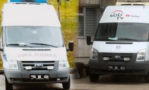 AKP’li başkan, belediyeye ait ambulansı canlı yayın aracı yaptı