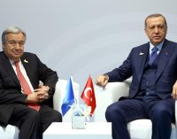 BM Genel Sekreteri Guterres ile Erdoğan telefonda görüştü