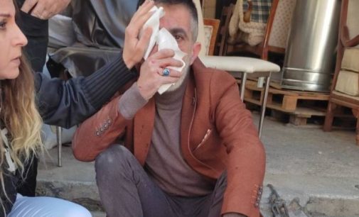 Mersin’de gazete sahibine muştalı saldırı