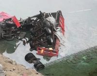 Çoruh Nehri’ne düşen TIR’ın şoförü ölü bulundu
