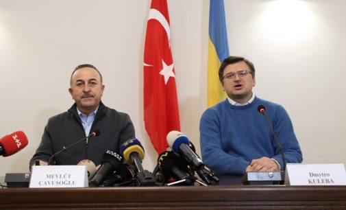 Çavuşoğlu, Ukrayna’da Kuleba ile görüştü
